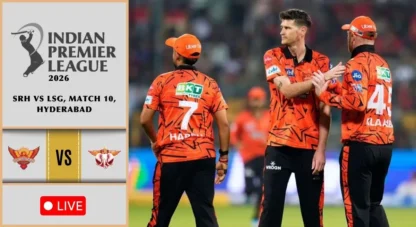 SRH vs LSG Live Score, IPL 2026: Sunrisers Hyderabad host struggling Lucknow Super Giants