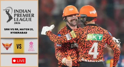 SRH vs RR, IPL 2026: Ishan-Praful-Sakib star as Hyderabad end Rajasthans winning streak