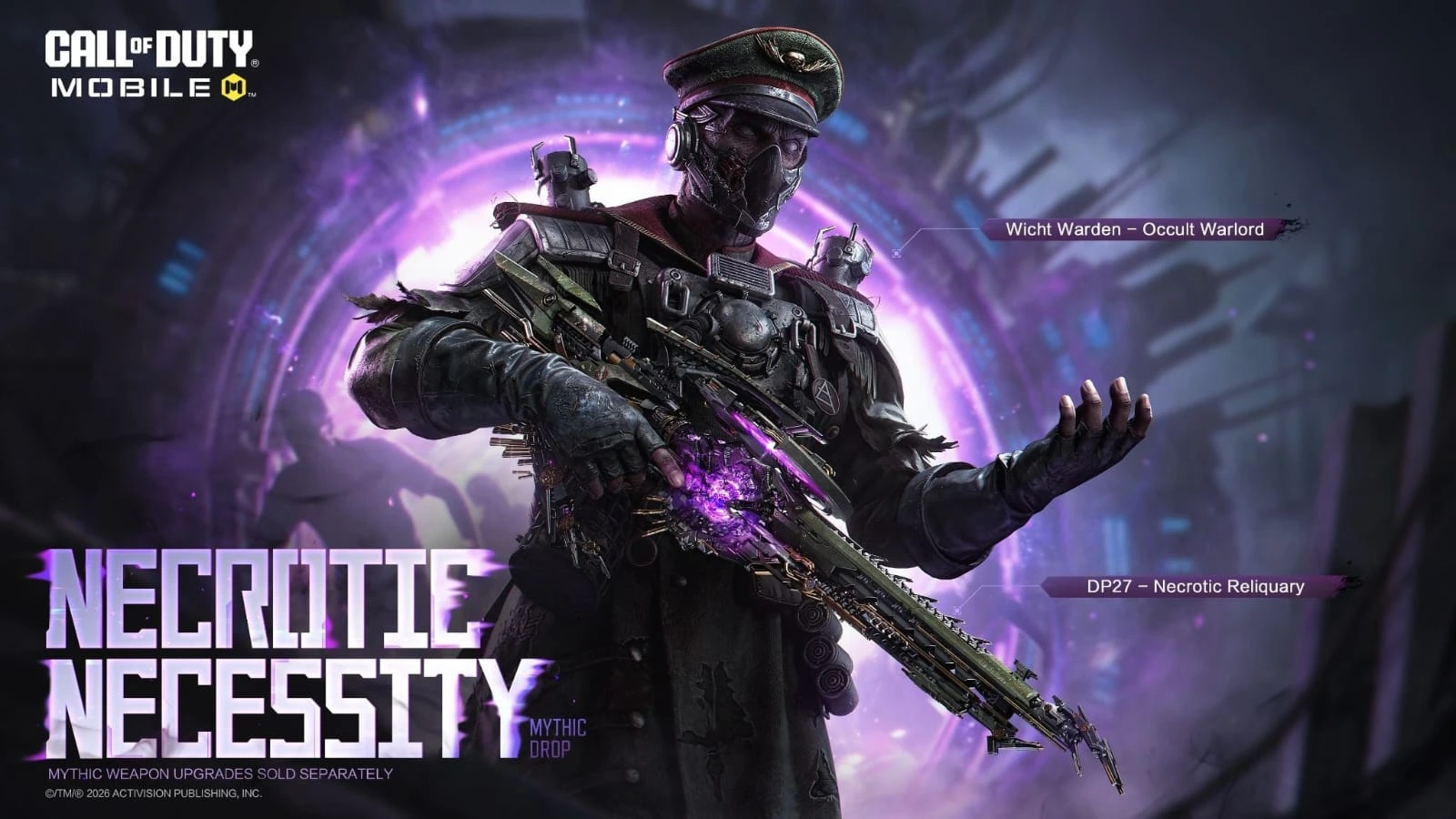 COD Mobile Necrotic Necessity Mythic Drop: Weapon Details, Operator, and More