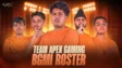 Team Apex Gaming Finally Unveils Highly Anticipated BGMI Lineup