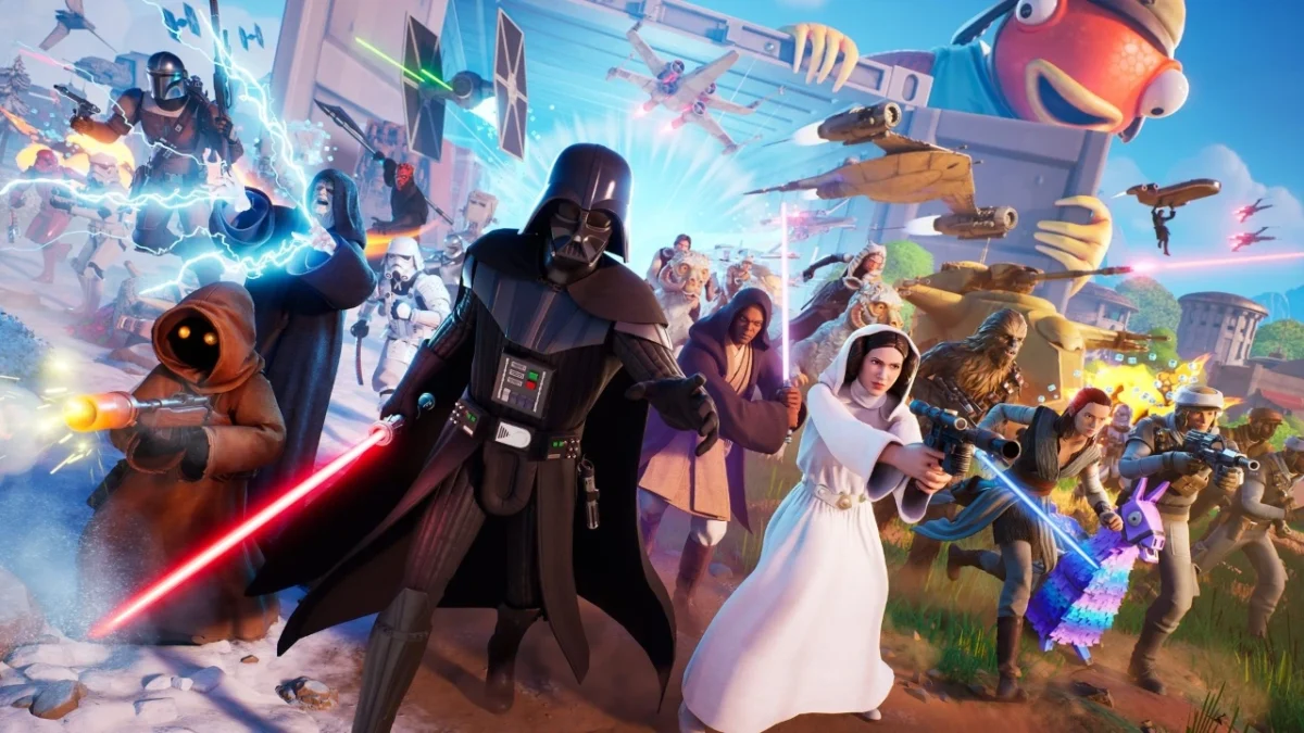 A Galaxy of Star Wars Games Arrives in Fortnite Starting May 1