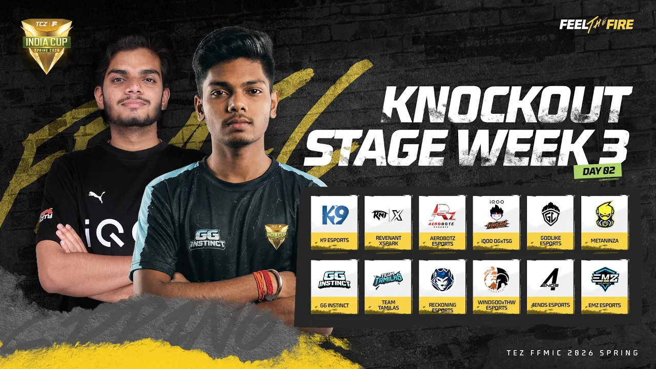 TEZ FFMIC 2026 Knockout Stage Week 3 Day 2 Points Table Is Out Now