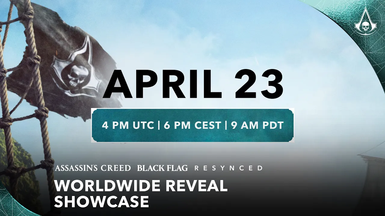 Assassin&rsquo;s Creed Black Flag Resynced Reveal: Ubisoft Confirms Major Showcase