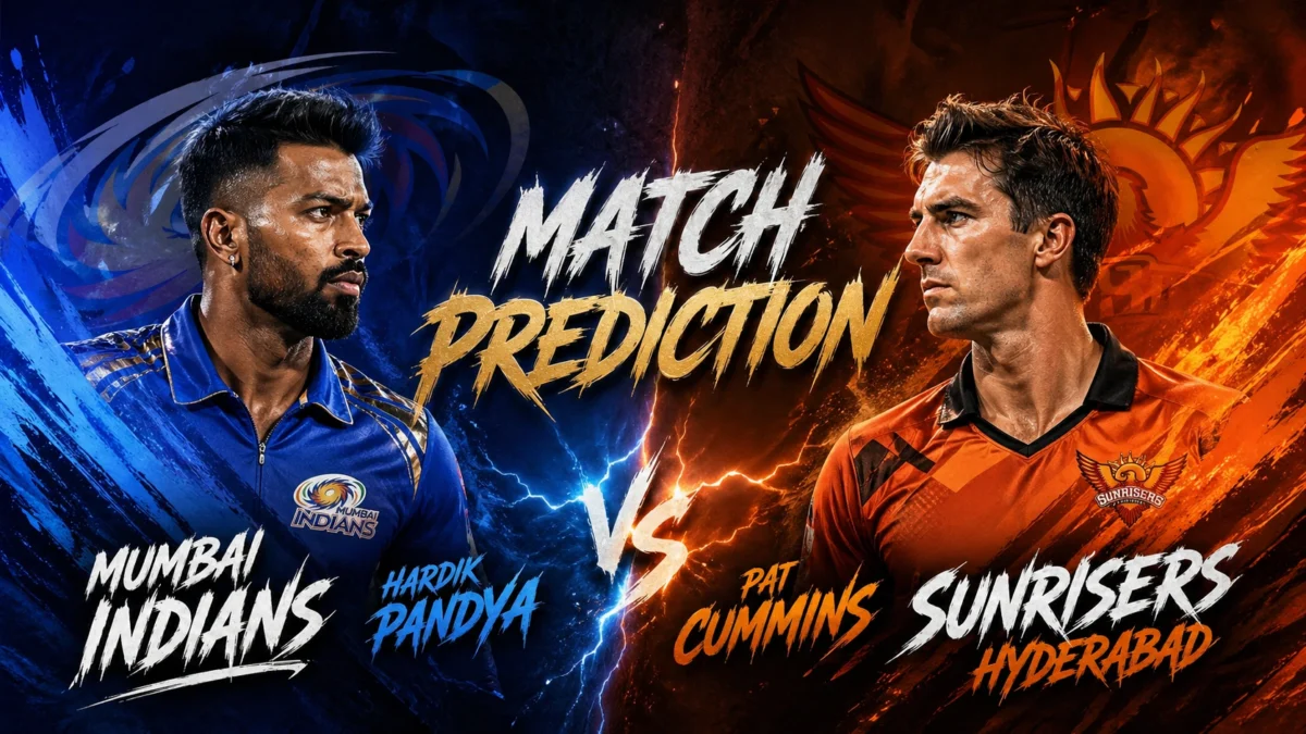 MI vs SRH match prediction: Who will win today’s IPL 2026 match between Mumbai Indians & Sunrisers Hyderabad?