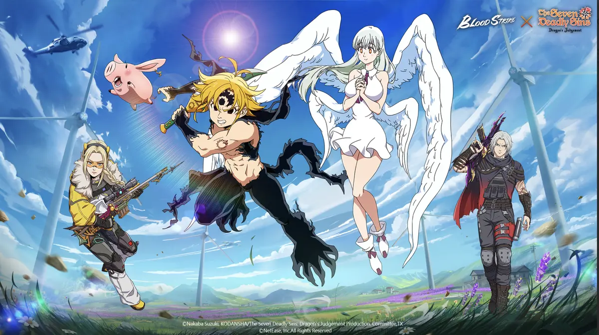 Blood Strike x The Seven Deadly Sins: Dragon’s Judgement Collaboration Live Now