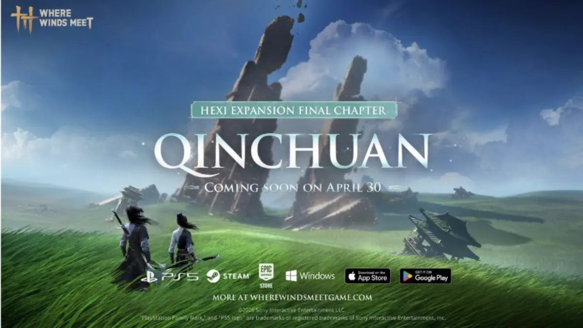 Where Winds Meet Qinchuan Update: Hexi Expansion Finale Arrives April 30