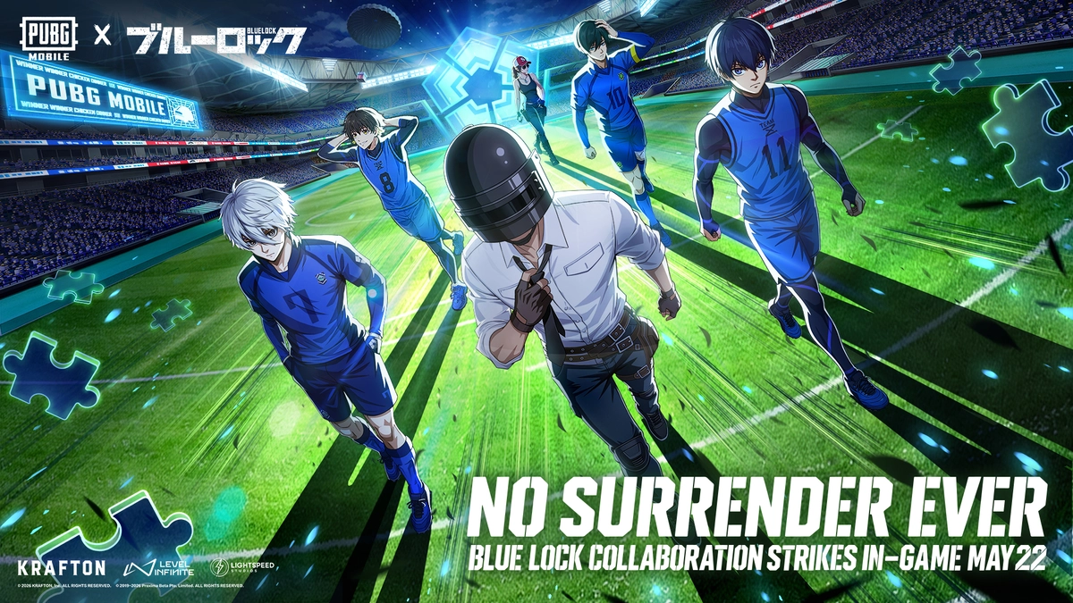 PUBG Mobile x BLUE LOCK: Isagi, Bachira, and Nagi Join the Fight for Survival!