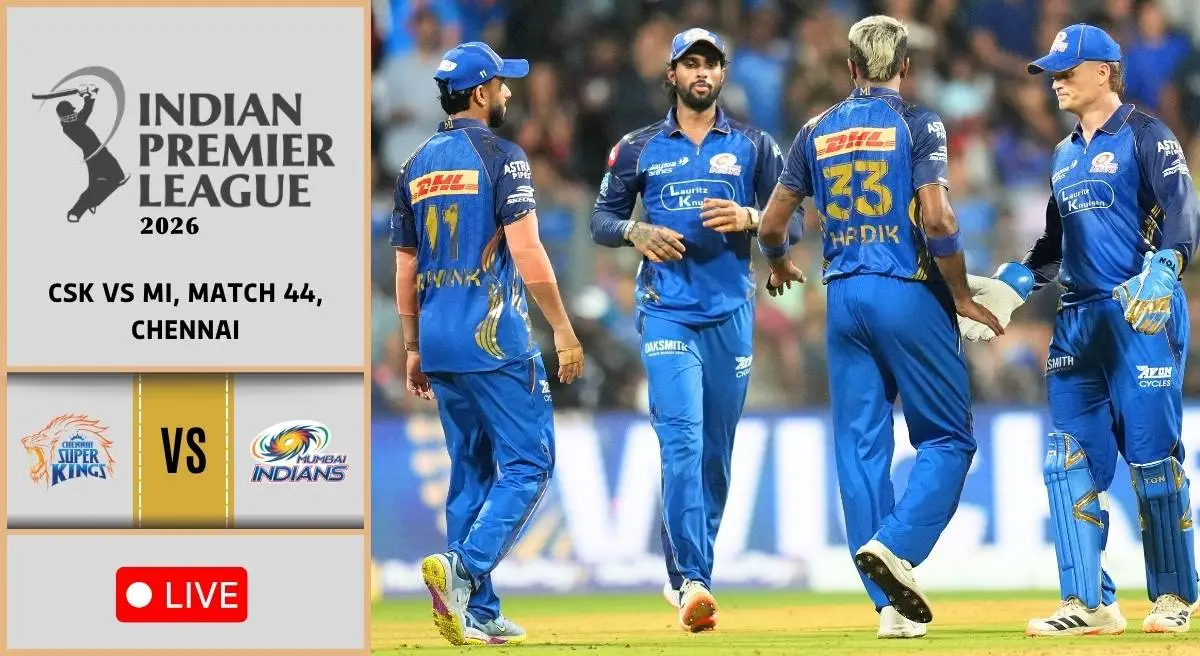CSK vs MI, IPL 2026: Chennai hand Mumbai Indians 8-wicket thrashing