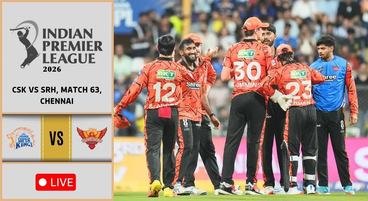 CSK vs SRH, IPL 2026: Hyderabad beat Chennai to seal playoff berth, GT also qualify