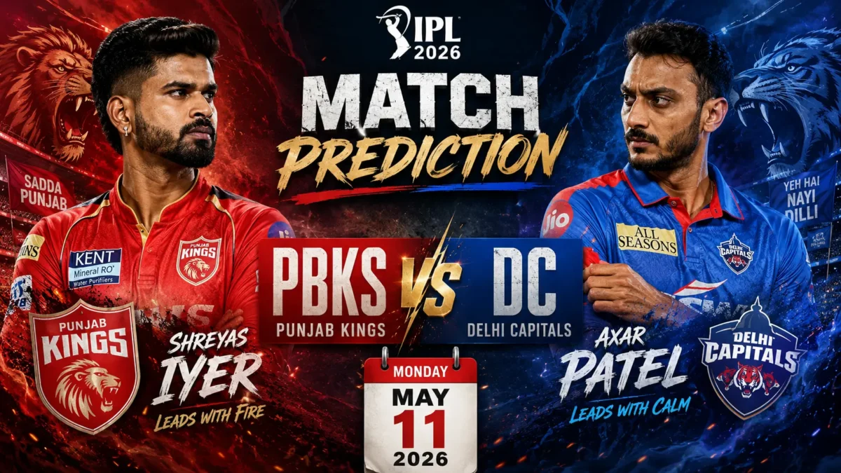 PBKS vs DC match prediction: Who will win today’s IPL match between Punjab Kings and Delhi Capitals?