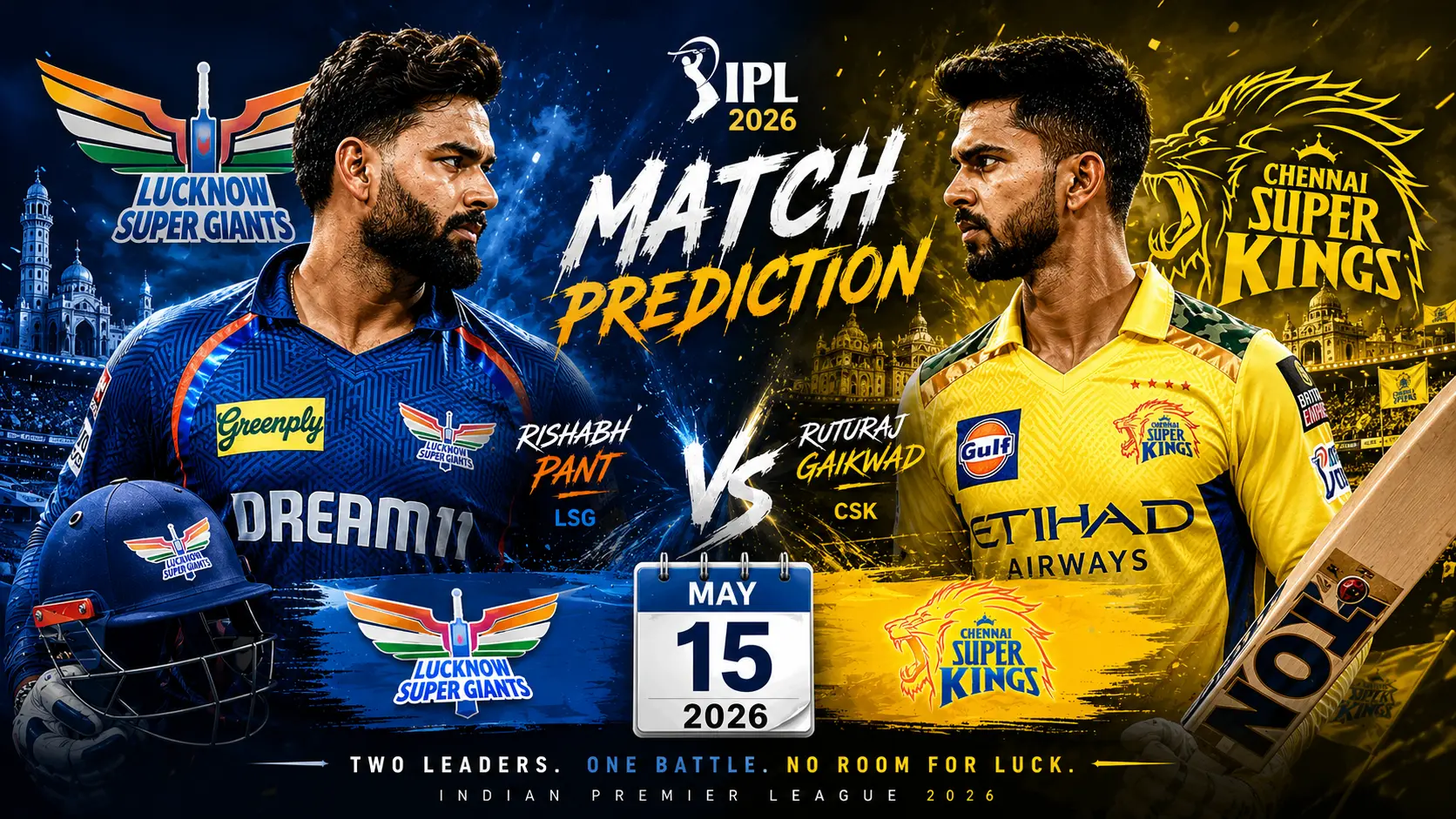 LSG vs CSK Match Prediction: Who will win todays IPL 2026 match between Lucknow Super Giants and Chennai Super Kings?