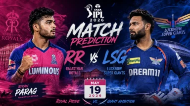 RR vs LSG Match Prediction: Who will win todays IPL 2026 match between Rajasthan Royals and Lucknow Super Giants?