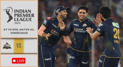GT vs SRH, IPL 2026: Gujarat Titans win by 82 runs