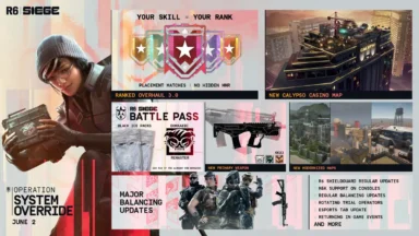Rainbow Six Siege Reveals Year 11 Season 2: Ranked 3.0 and Calypso Casino