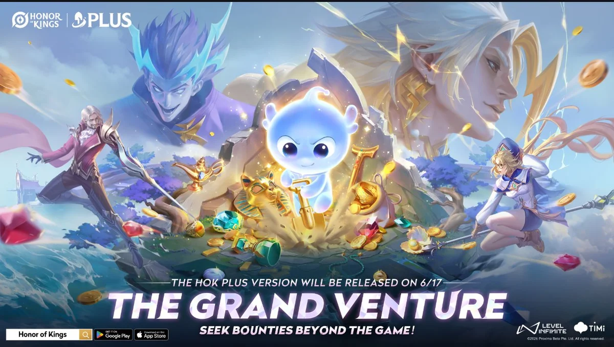 Honor of Kings PLUS Arrives June 17: Enter The Grand Venture Honor of Kings PLUS Arrives June 17: Enter The Grand Venture