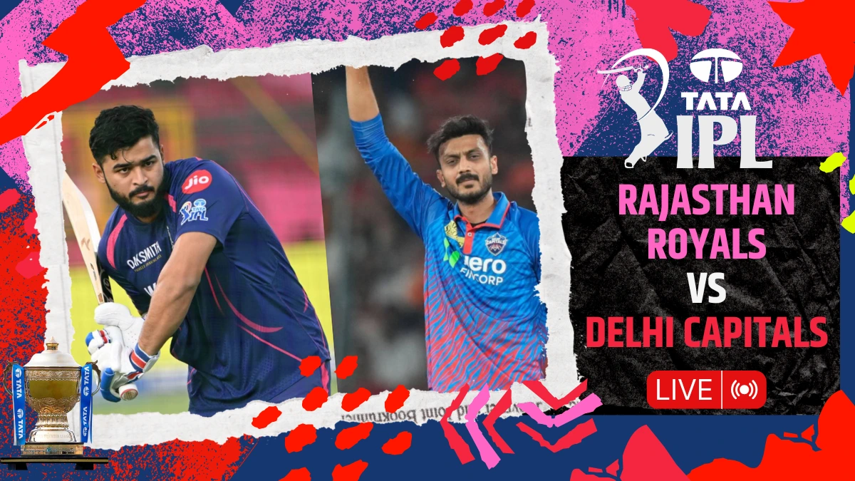 RR vs DC LIVE score, IPL 2026: Can Capitals end losing streak?