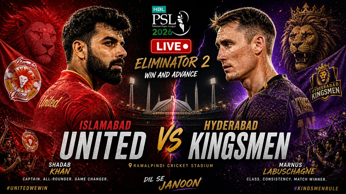 IS vs HK Live Score, PSL 2026: Islamabad opt to bowl first in Eliminator 2