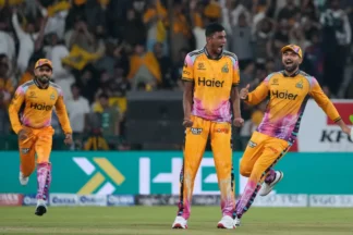 PSL 2026 Final: Nahid Rana, Sufiyan Muqeem & a controversial run out see Hyderabad Kingsmen lose 4 wickets for 2 runs
