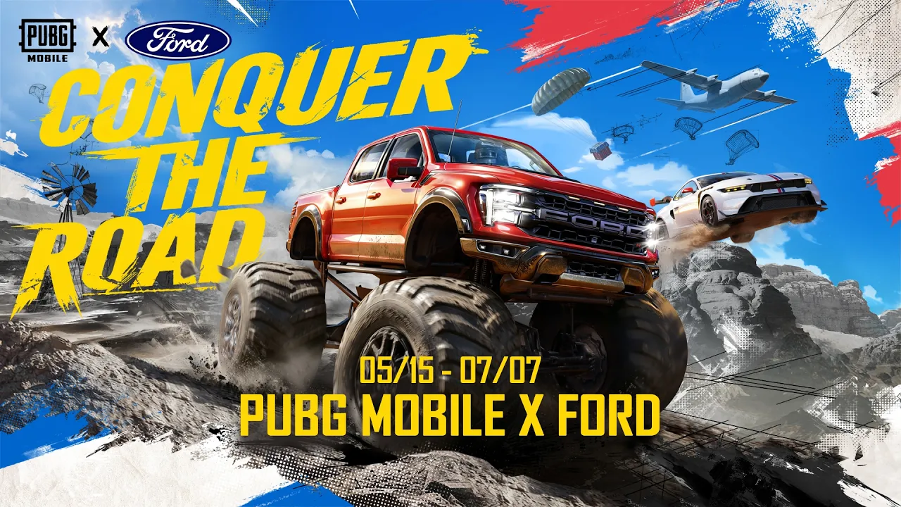 PUBG Mobile x Ford Collab: Release Date, Vehicle Skin, and More