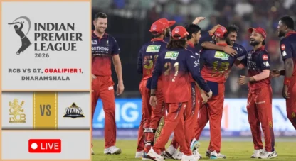 RCB vs GT, IPL 2026 Q1: RCB enter 2nd consecutive final, beat GT by 92 runs