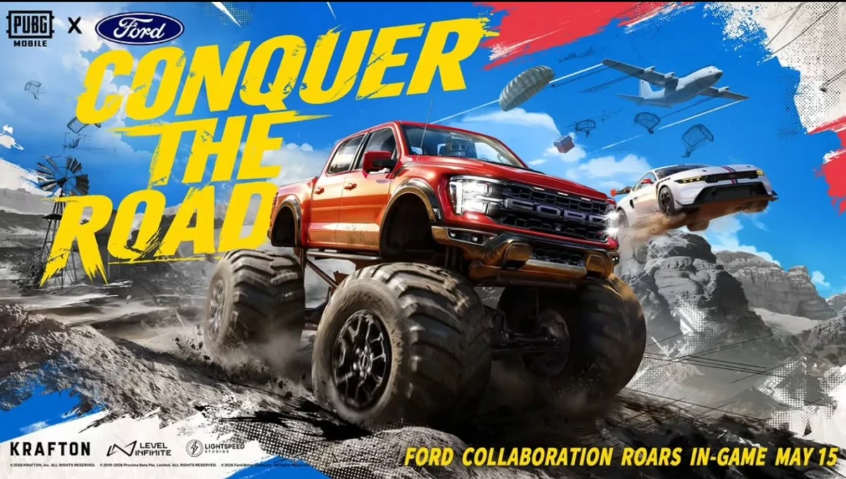 PUBG Mobile x Ford Collaboration Coming in the Game on 15 May