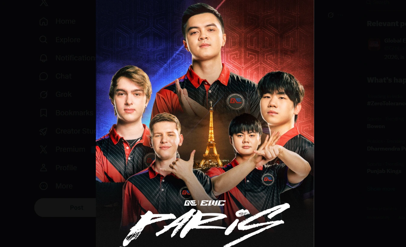Global Esports Qualifies for VALORANT at EWC 2026 Paris