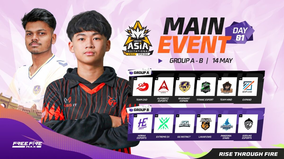 FFMAI 2026 Spring Main Event Day 1 Points Table: Team Hind Takes the Lead