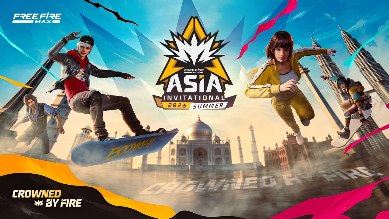 Free Fire Max Asia Invitational 2026 Summer Revealed by Garena