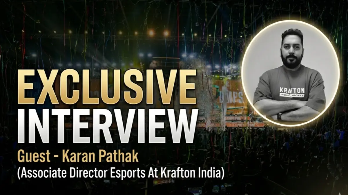 KRAFTON India’s Karan Pathak on BMPS 2026 LAN, EWC Slot Tiebreaker, and Audience Growth