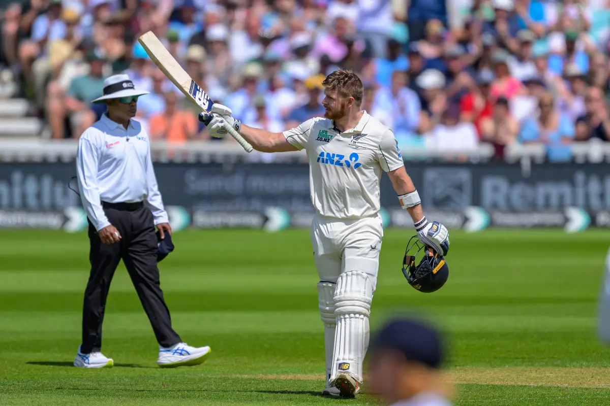 Glenn Phillips’ maiden Test hundred saves New Zealand’s blushes in ENG vs NZ 2nd Test