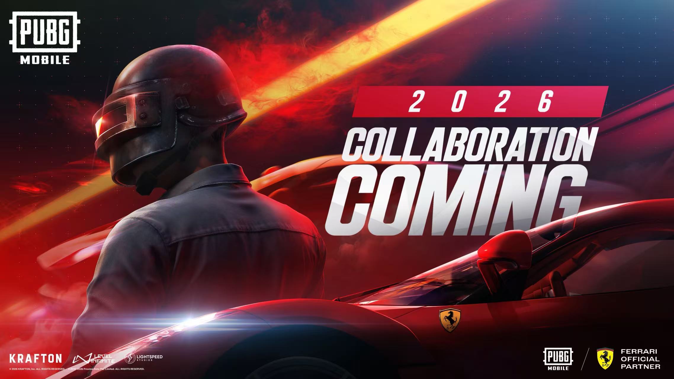 Ferrari Officially Joins PUBG Mobile V4.5 This July