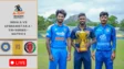 IND A vs AFG A Live, tri-series: Vaibhav Sooryavanshi comes out with Prabhsimran in Dambulla