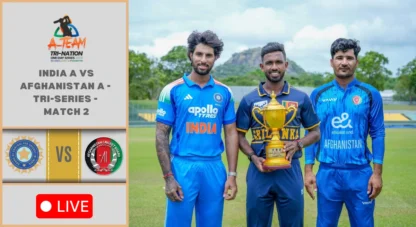 IND A vs AFG A Live, tri-series: Gaikwad enters after Sooryavanshi & Aryas dismissals