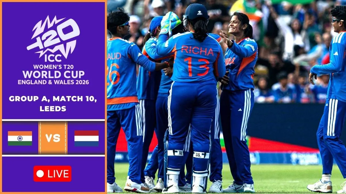 IND-W vs NED-W Live Score: All eyes on Mandhana-Shafali for solid start