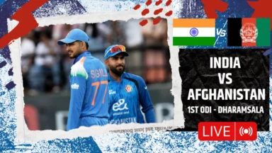 IND vs AFG 1st ODI: Gills 84 takes India to easy win in Dharamsala