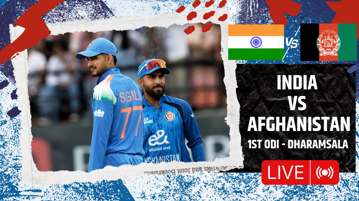 IND vs AFG 1st ODI: Gill’s 84 takes India to easy win in Dharamsala