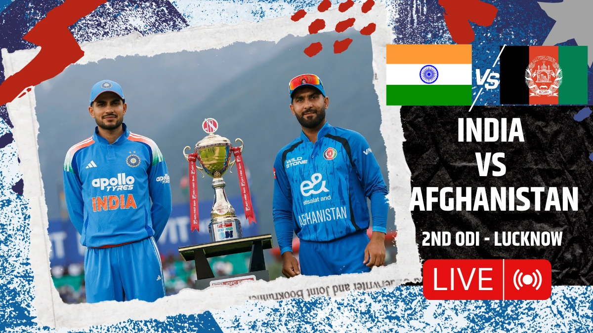 IND vs AFG 2nd ODI: India bag series in Lucknow after centuries from Gill-Kishan