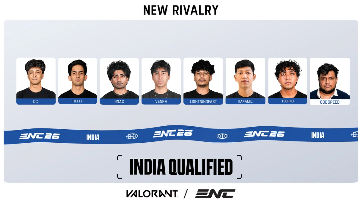 India’s VALORANT team defies the odds to qualify for Esports Nations Cup 2026