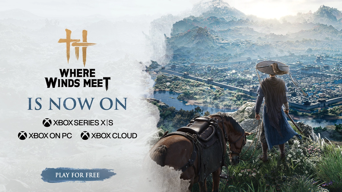 Where Winds Meet Officially Available on XBOX and Game Pass Now