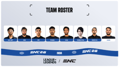 Nodwin Gaming Unveils Indias League of Legends roster for Esports Nations Cup 2026