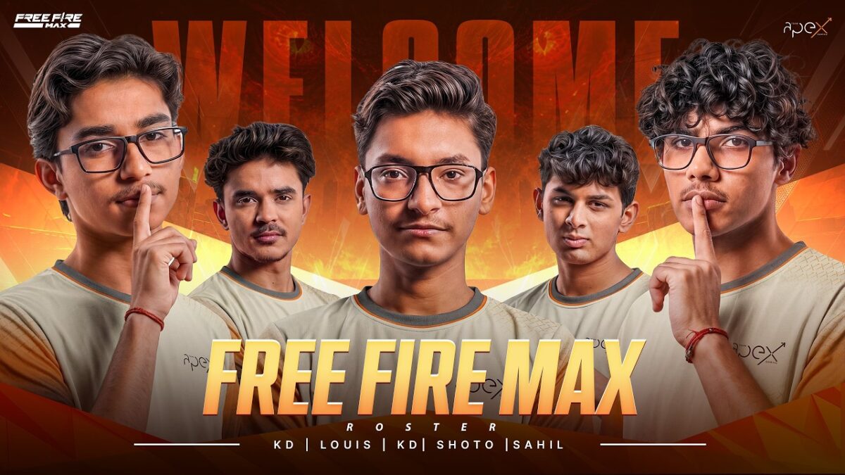 Team Apex Gaming Enters Free Fire MAX Esports with Team Hind Roster