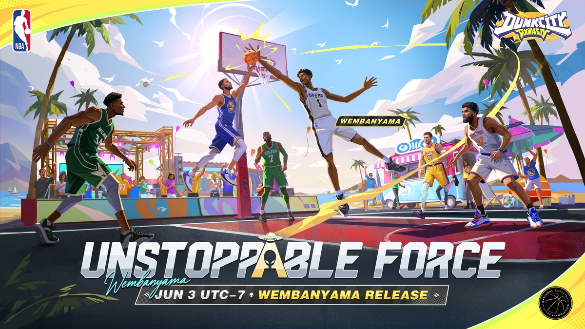 Dunk City Dynasty Season 7 Vol 2 Introduces Victor Wembanyama and Summer Events!