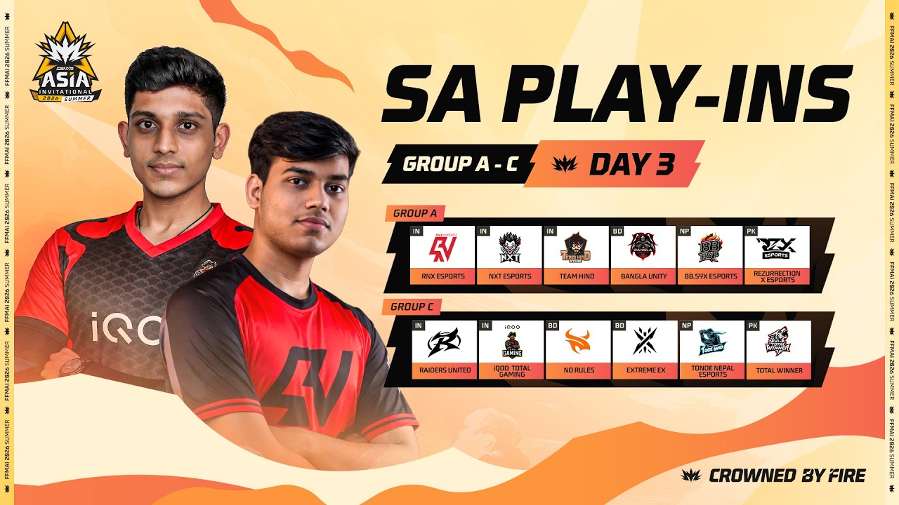 FFMAI 2026 Summer South Asia Play-Ins: Check Qualified Teams and Final Standings FFMAI 2026 Summer South Asia Play-Ins: Check Qualified Teams and Final Standings