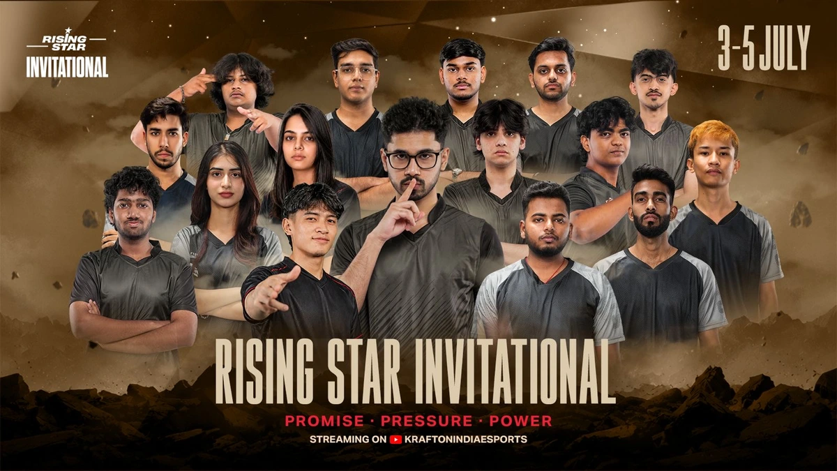 KRAFTON India Launches the Rising Star Invitational Tournament, Know More