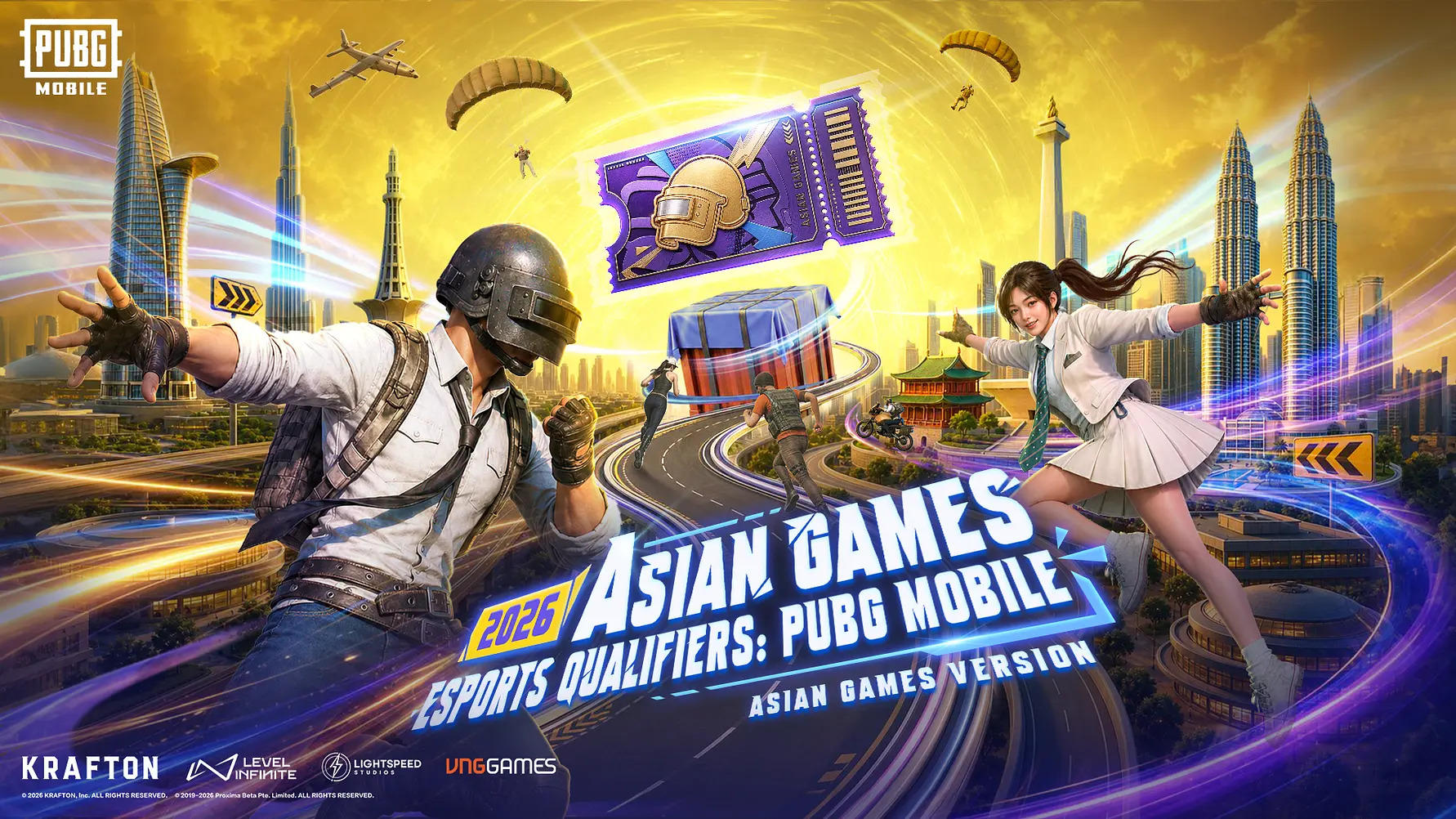 PUBG MOBILE Asian Games 2026: Participating Regions, Schedule, and Format