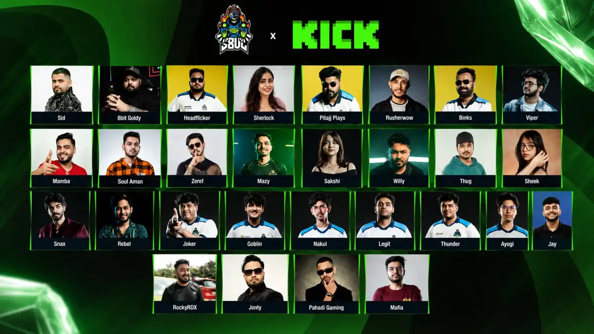 8Bit Creatives Partners with KICK, Brings 48 Indian Creators to the Platform