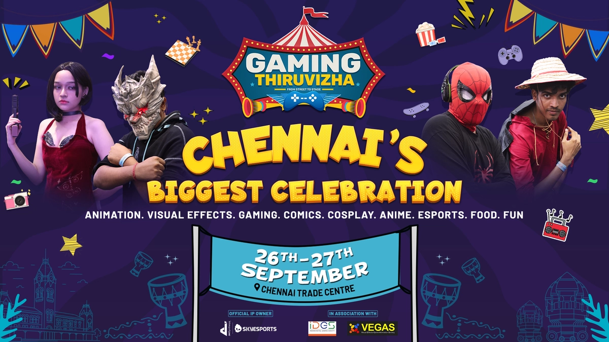 Skyesports Brings Gaming Thiruvizha Back to Chennai on September 26-27