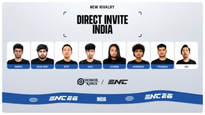 Honor of Kings ENC 2026: NODWIN Gaming Unveils Indian Roster Headed to Riyadh