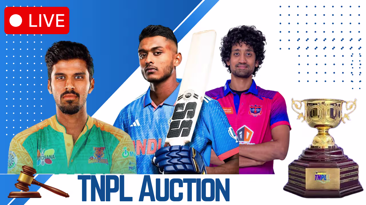 TNPL auction 2026 ends, Ashwanth Valthapa emerges most expensive player