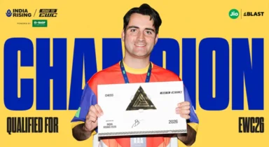 Benjamin Bok Secures EWC 2026 Spot Through the India Rising: Road to EWC26